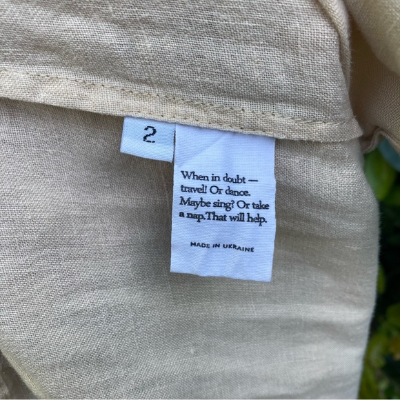 SLEEPER 100% Linen Pants - Picture 6 of 7